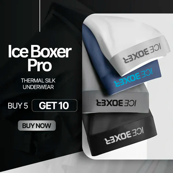 Ice Boxer Pro™ – Premium Silk Underwear for Ultimate Comfort — Buy 5, Get 5 FREE!