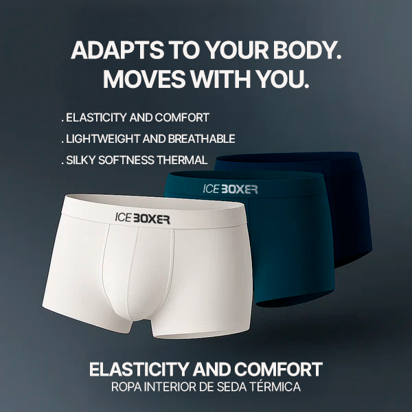 Ice Boxer Pro™ – Premium Silk Underwear for Ultimate Comfort — Buy 5, Get 5 FREE!